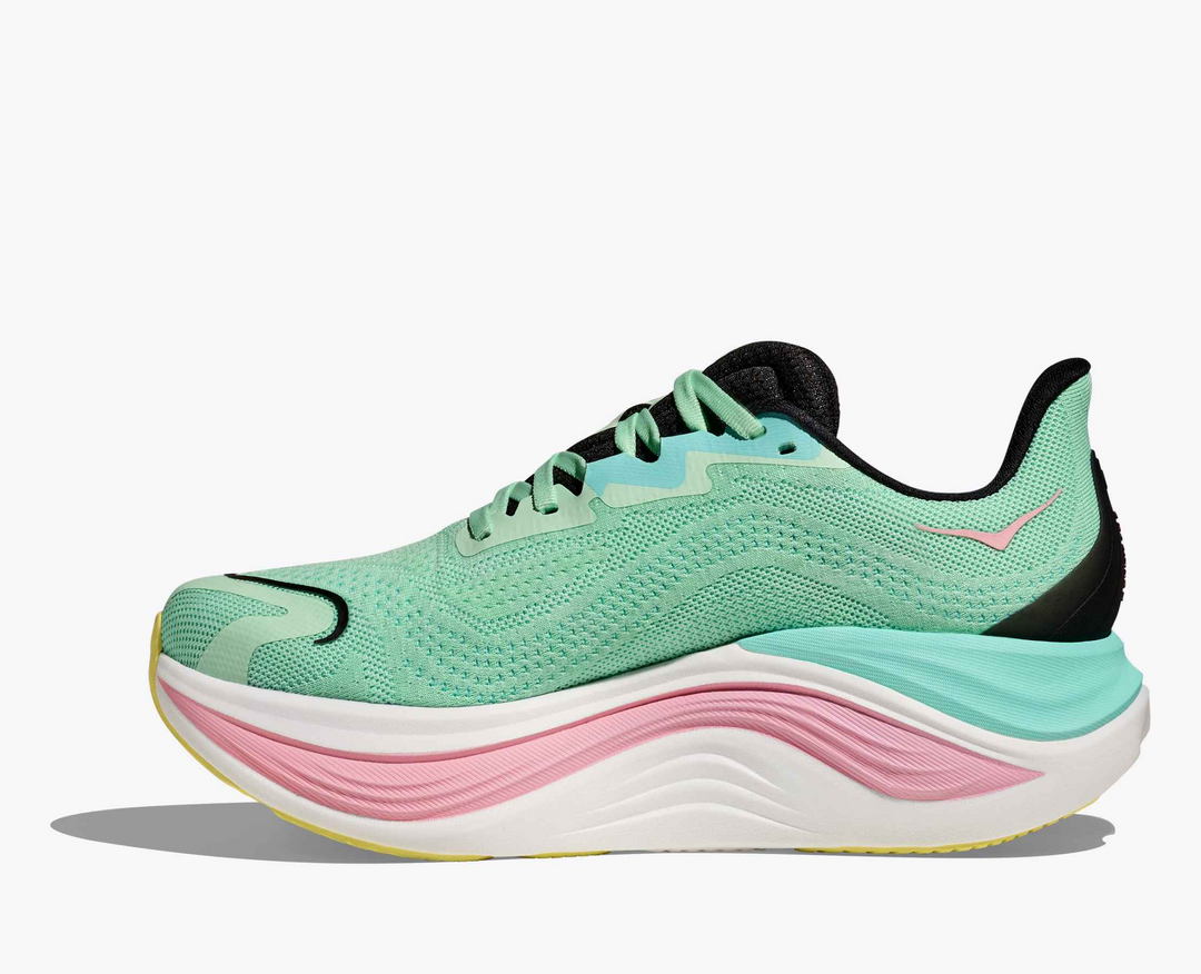 Hoka Skyward X - Azul Menta/Rosa