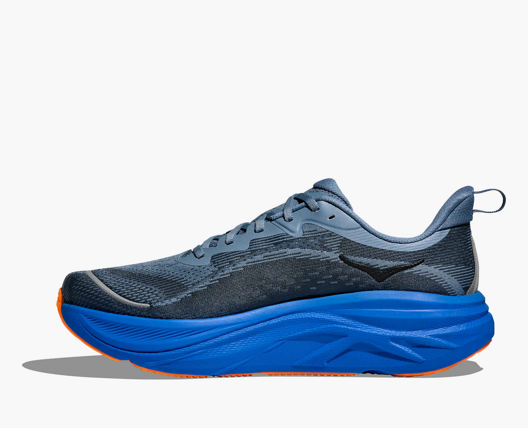 Hoka Skyflow - Cinza Escuro/Azul Médio