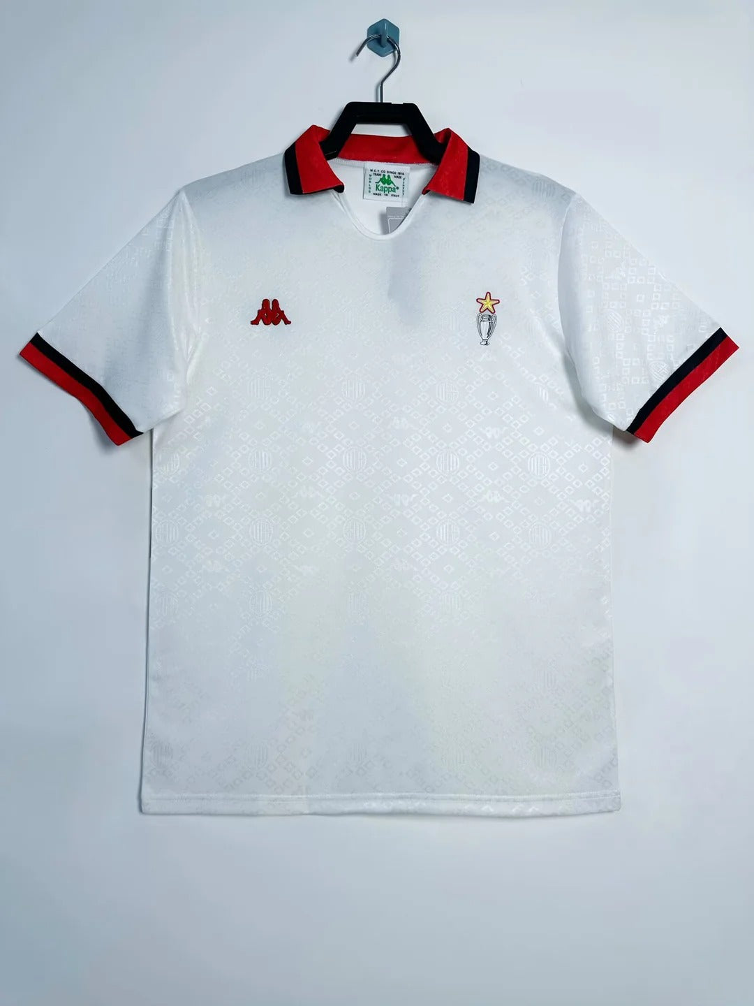 Camisa Retrô Milan 1989/90 Champions League Final