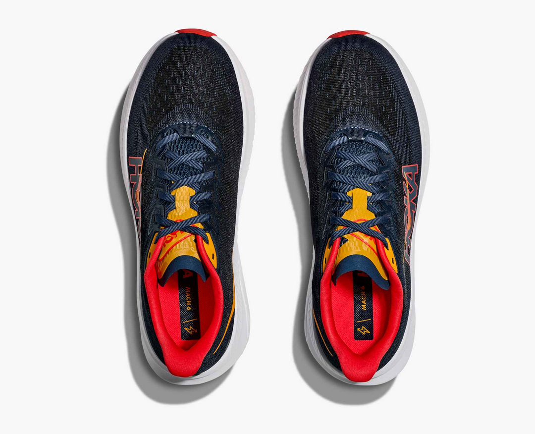 Hoka Mach 6 – Azul Marinho/Azul Escuro