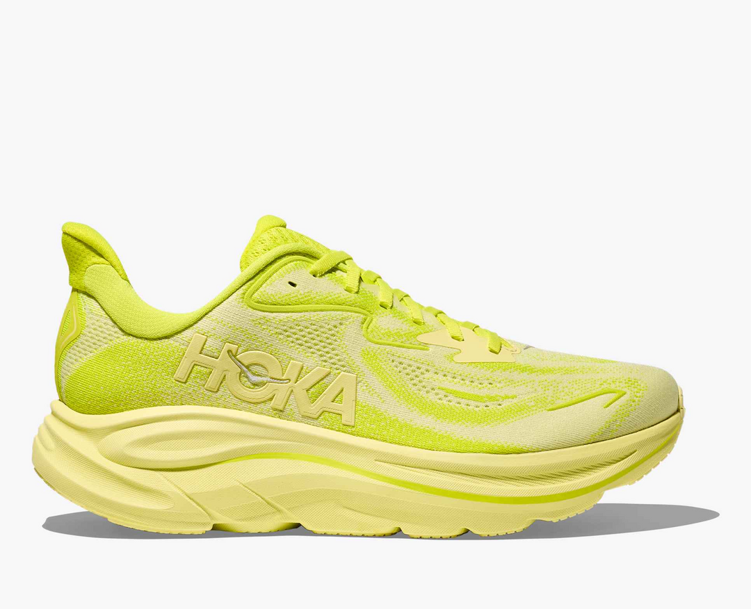 Hoka Clifton 10 – Amarelo/Amarelo Claro