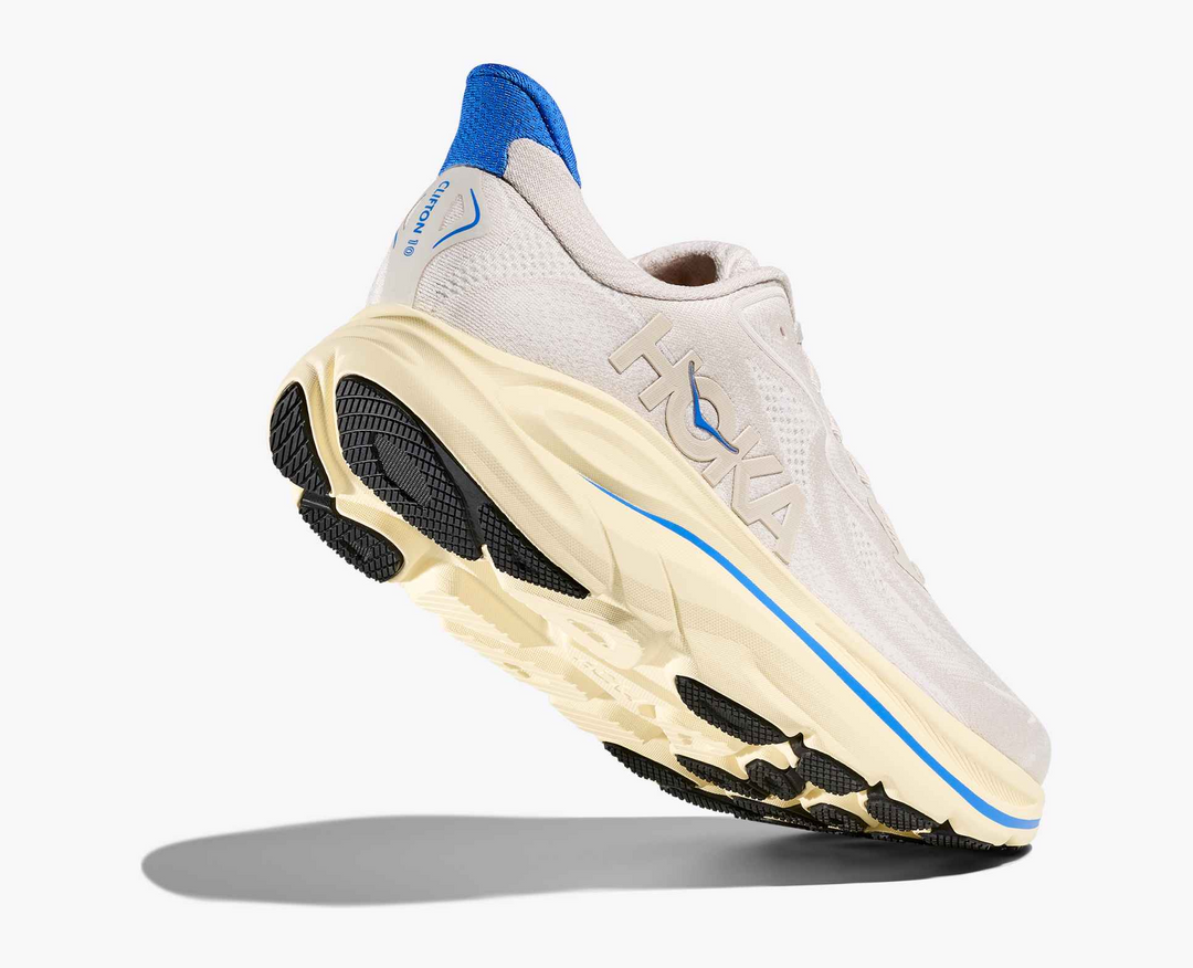 Hoka Clifton 10 – Bege/Azul Claro