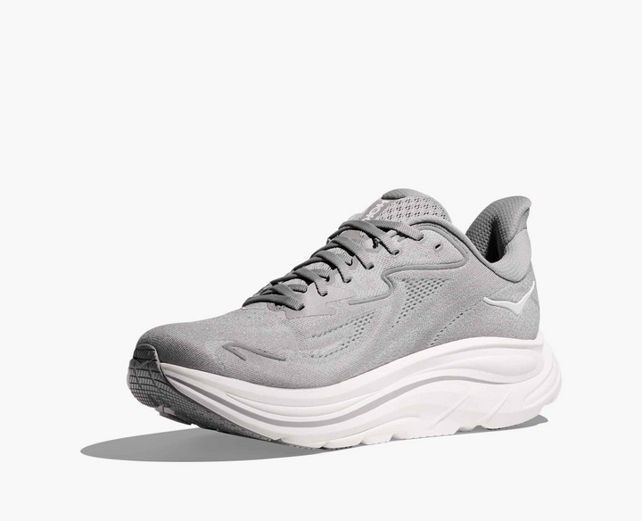 Hoka Clifton 10 – Cinza/Bege Claro