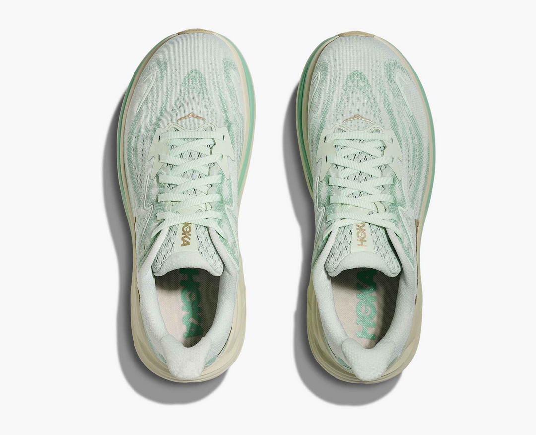 Hoka Clifton 10 - Verde Menta/Bege