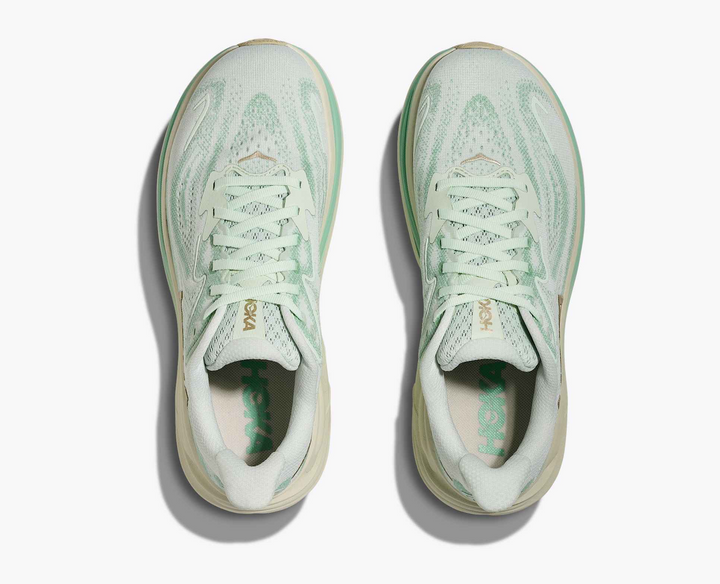 Hoka Clifton 10 - Verde Menta/Bege
