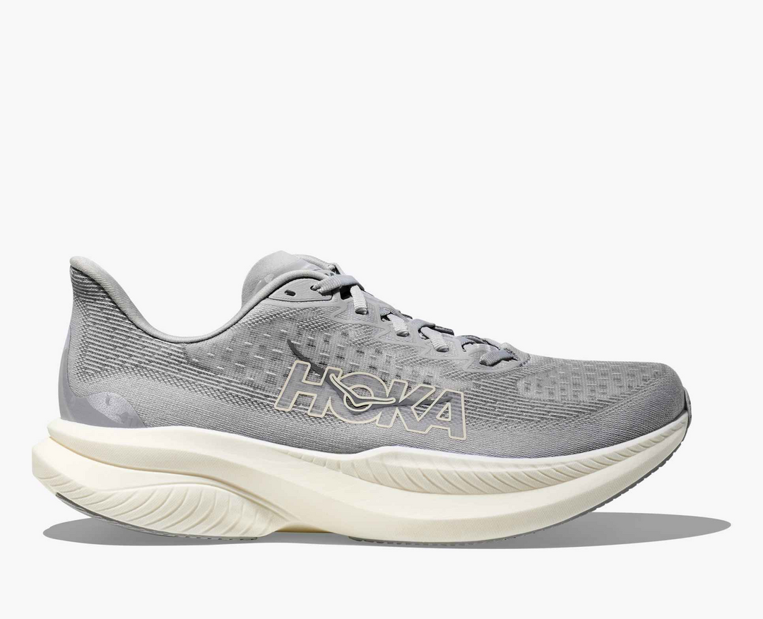 Hoka Mach 6 – Bege/Branco