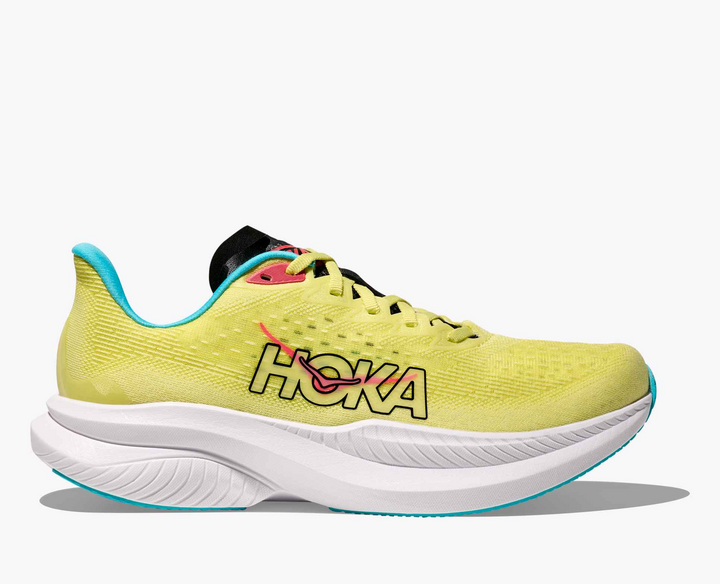 Hoka Mach 6 – Amarelo/Azul