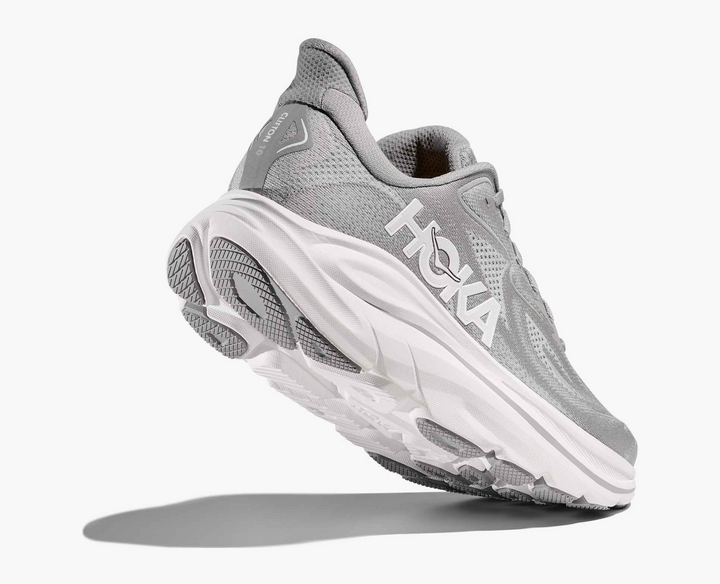 Hoka Clifton 10 – Cinza/Bege Claro