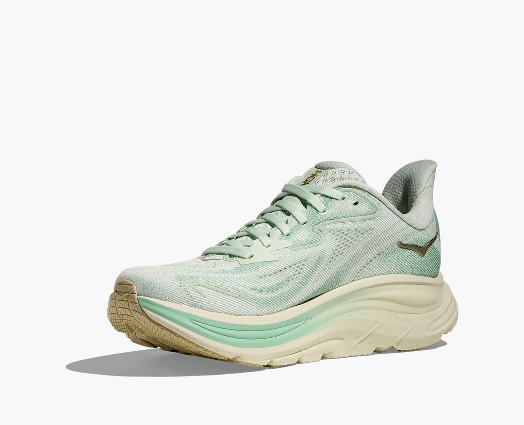 Hoka Clifton 10 - Verde Menta/Bege
