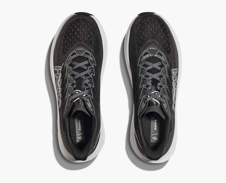 Hoka Mach 6 – Preto/Branco