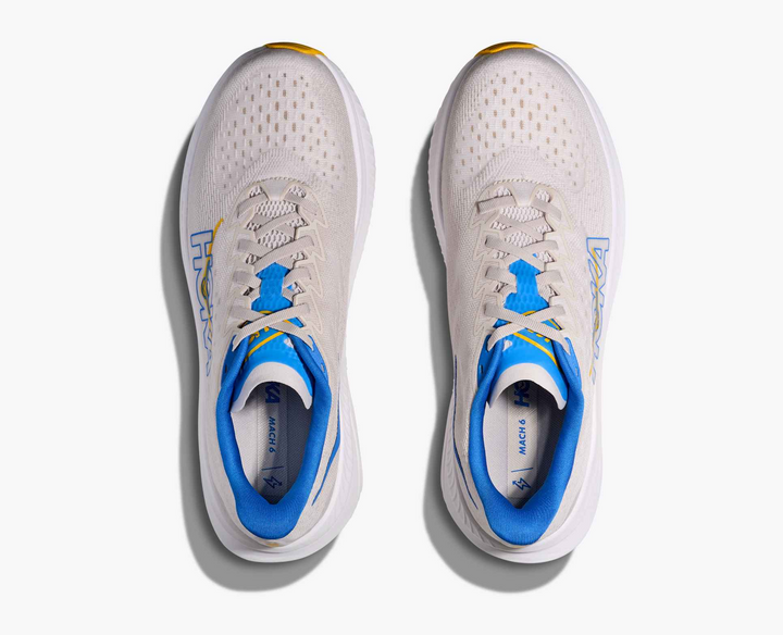 Hoka Mach 6 – Bege/Cinza