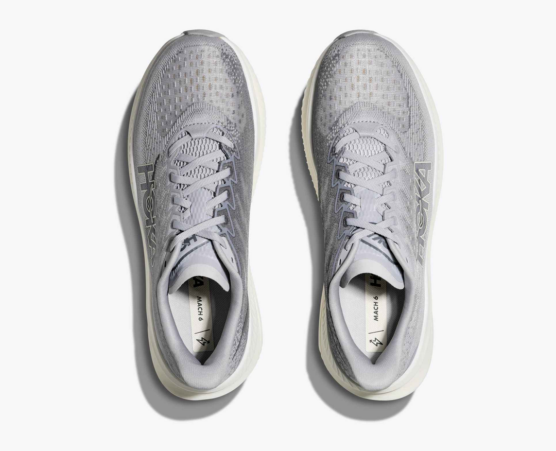 Hoka Mach 6 – Bege/Branco