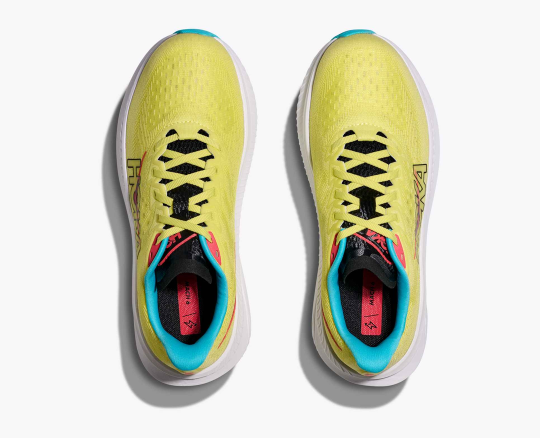 Hoka Mach 6 – Amarelo/Azul