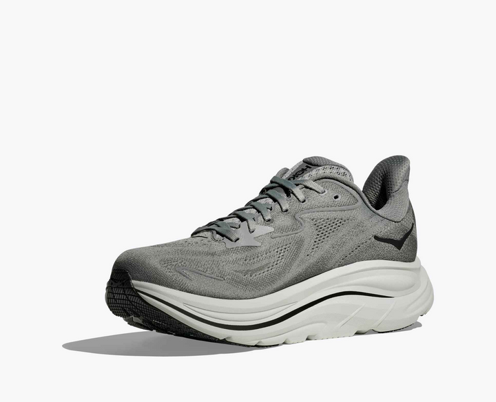 Hoka Clifton 10 – Cinza Escuro/Preto