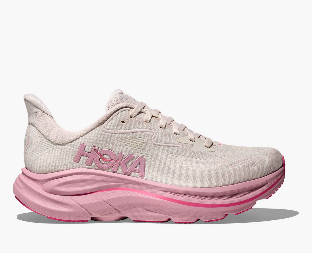 Hoka Clifton 10 - Off White/Rosa