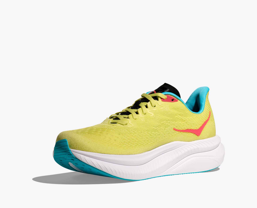 Hoka Mach 6 – Amarelo/Azul