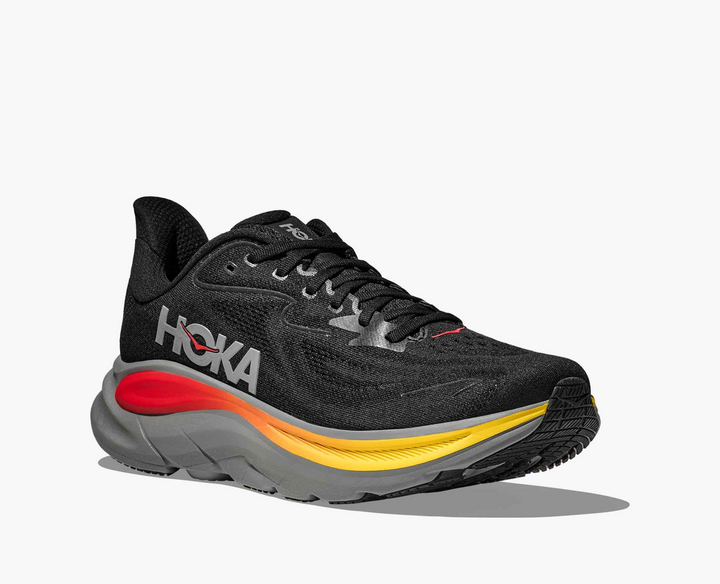 Hoka Clifton 10 – Preto/Cinza Escuro