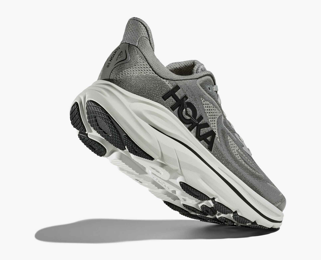 Hoka Clifton 10 – Cinza Escuro/Preto