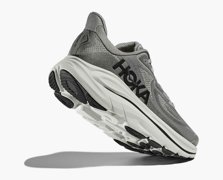 Hoka Clifton 10 – Cinza Escuro/Preto
