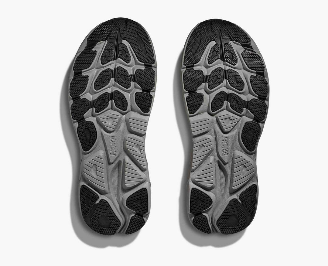 Hoka Clifton 10 – Preto/Cinza Escuro