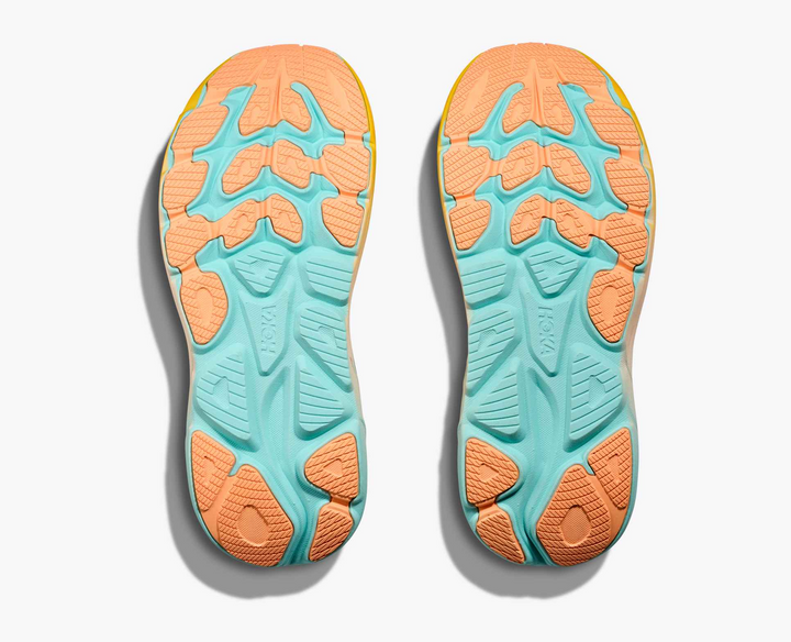 Hoka Clifton 10 - Azul Turquesa/Amarelo