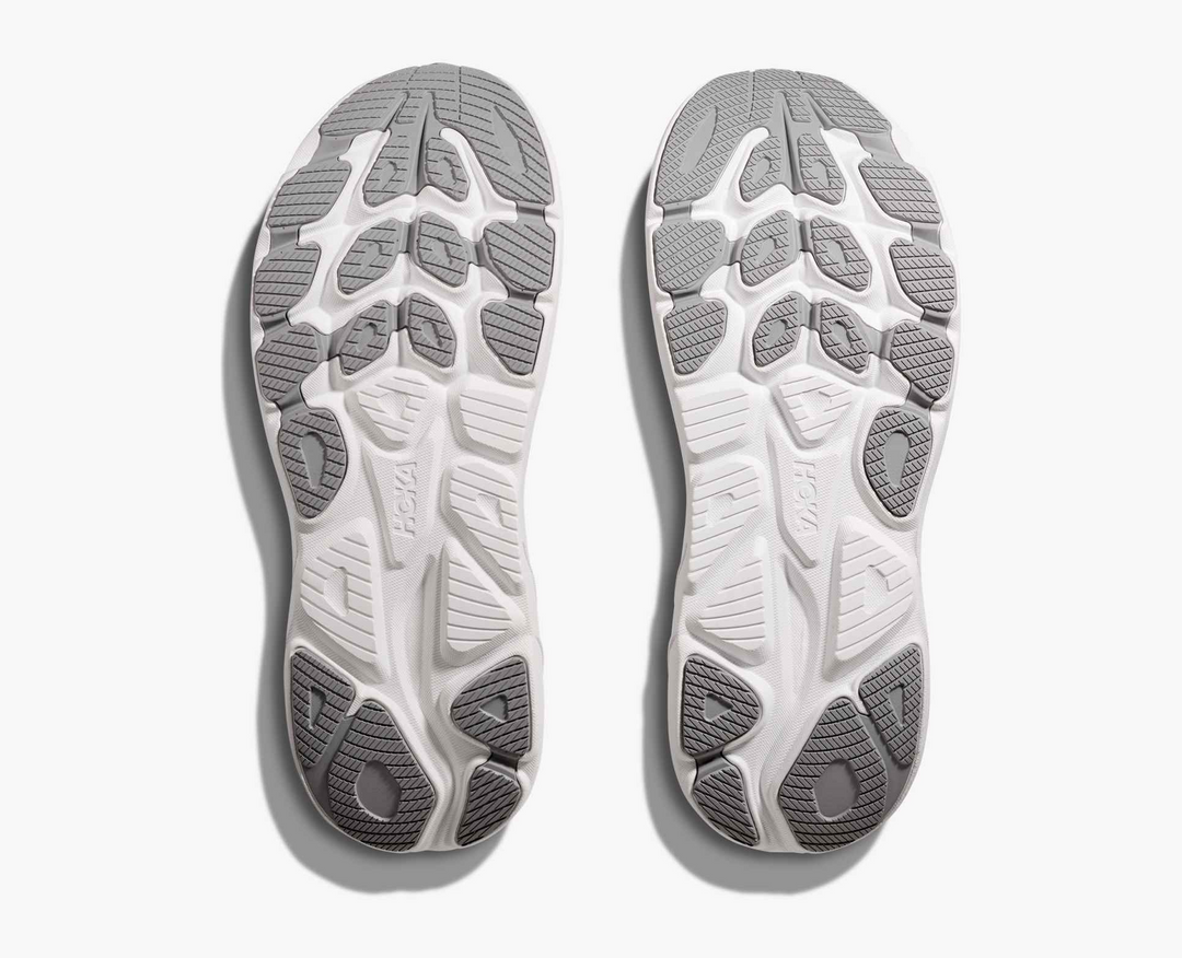 Hoka Clifton 10 – Cinza/Bege Claro