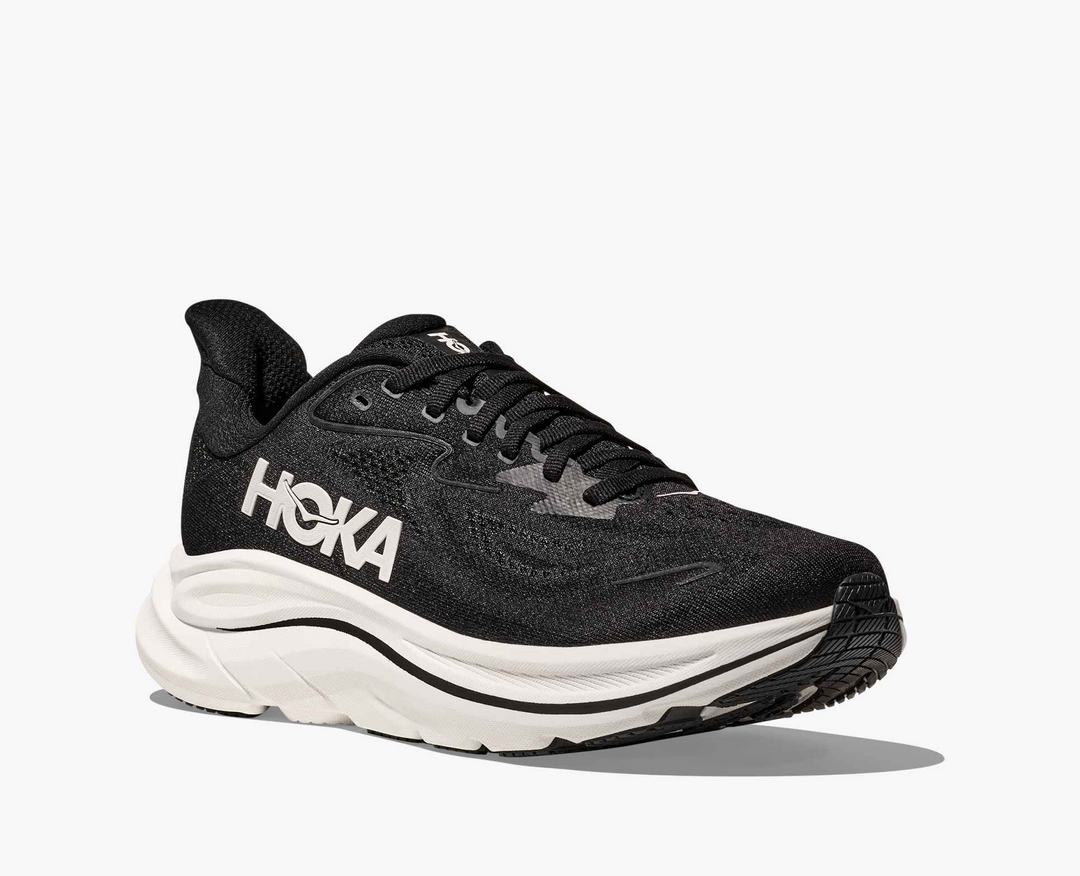 Hoka Clifton 10 – Preto/Branco