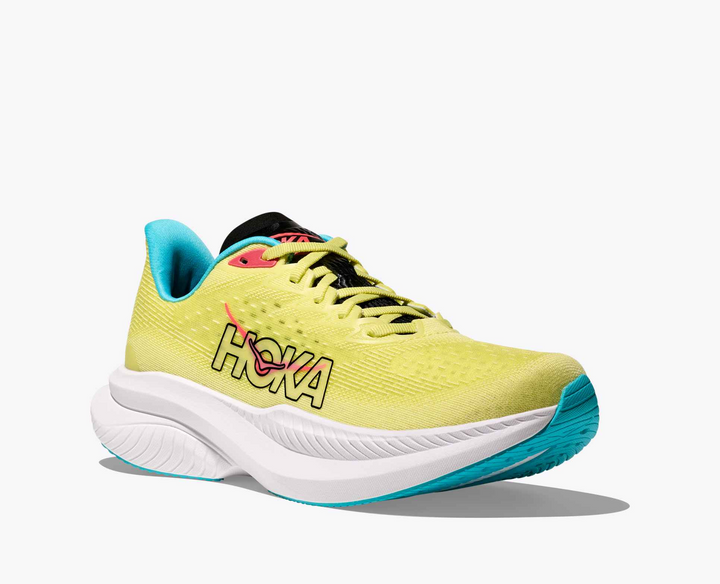 Hoka Mach 6 – Amarelo/Azul