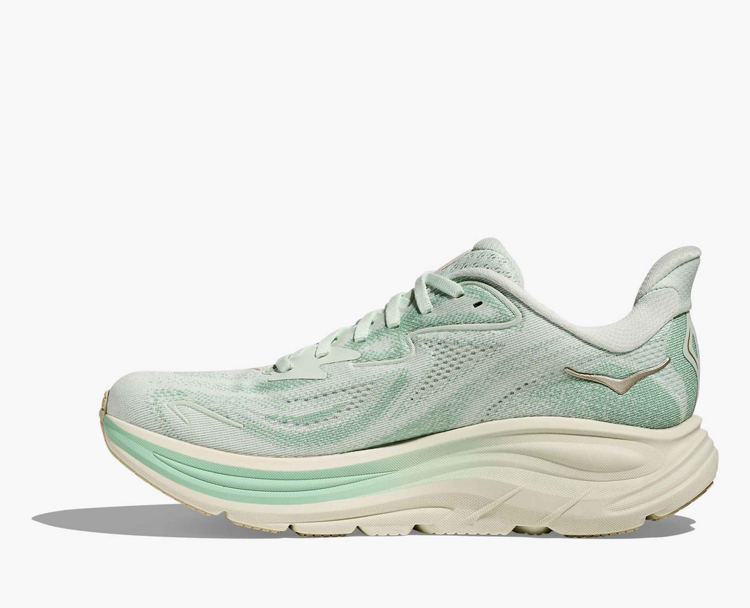 Hoka Clifton 10 - Verde Menta/Bege