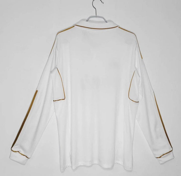Camisa Retrô Real Madrid 2011/12 Home - Manga Longa