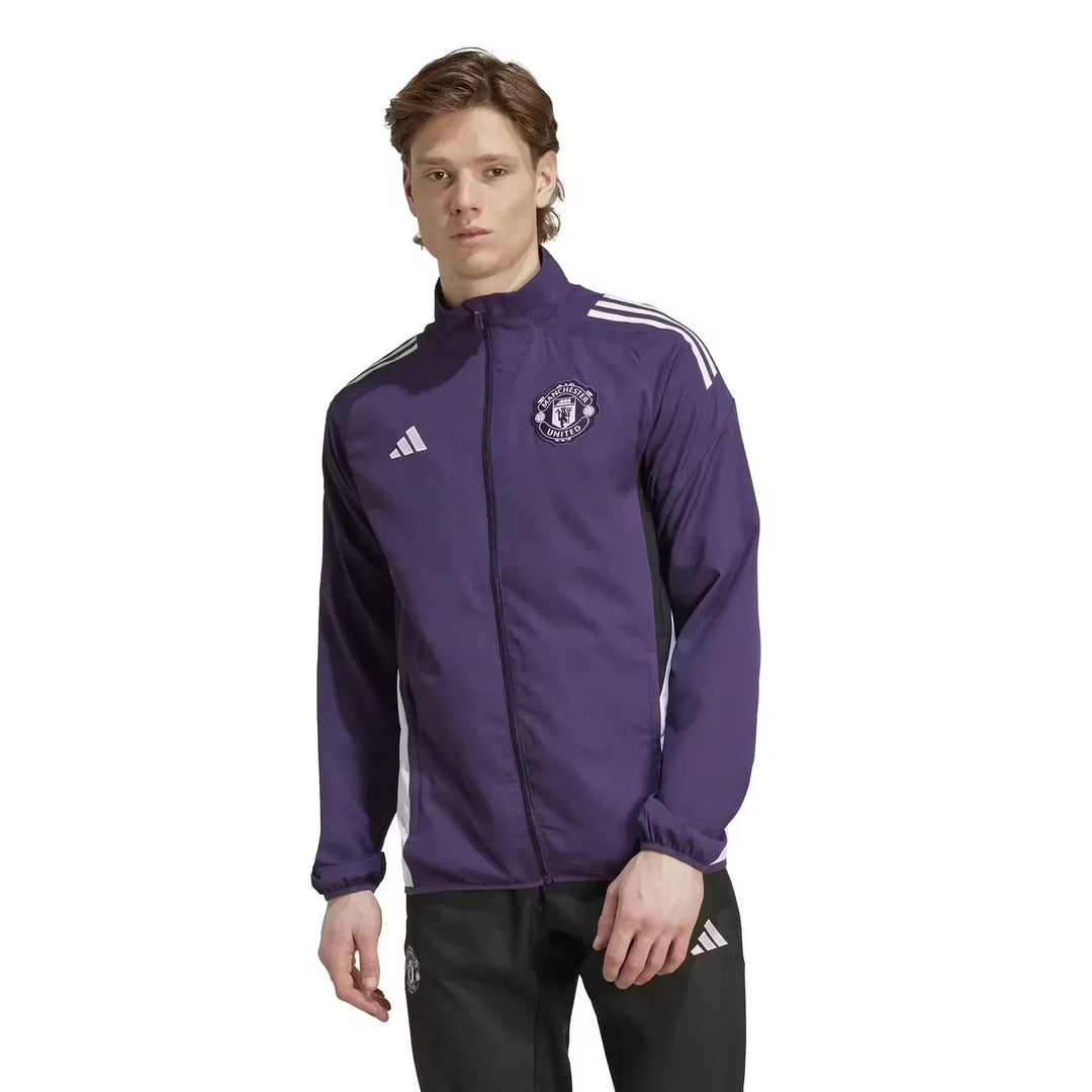 Jaqueta Manchester United 2025/26 - Roxo