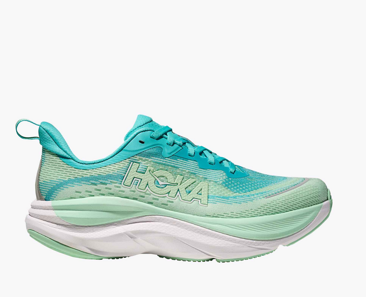 Hoka Skyflow - Azul Turquesa/Verde Menta