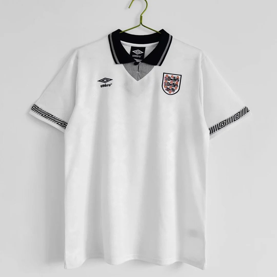 Camisa Retrô Inglaterra 1990 Home