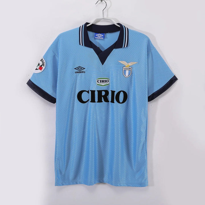 Camisa Retrô Lazio 1996/97 Home (+Patches)