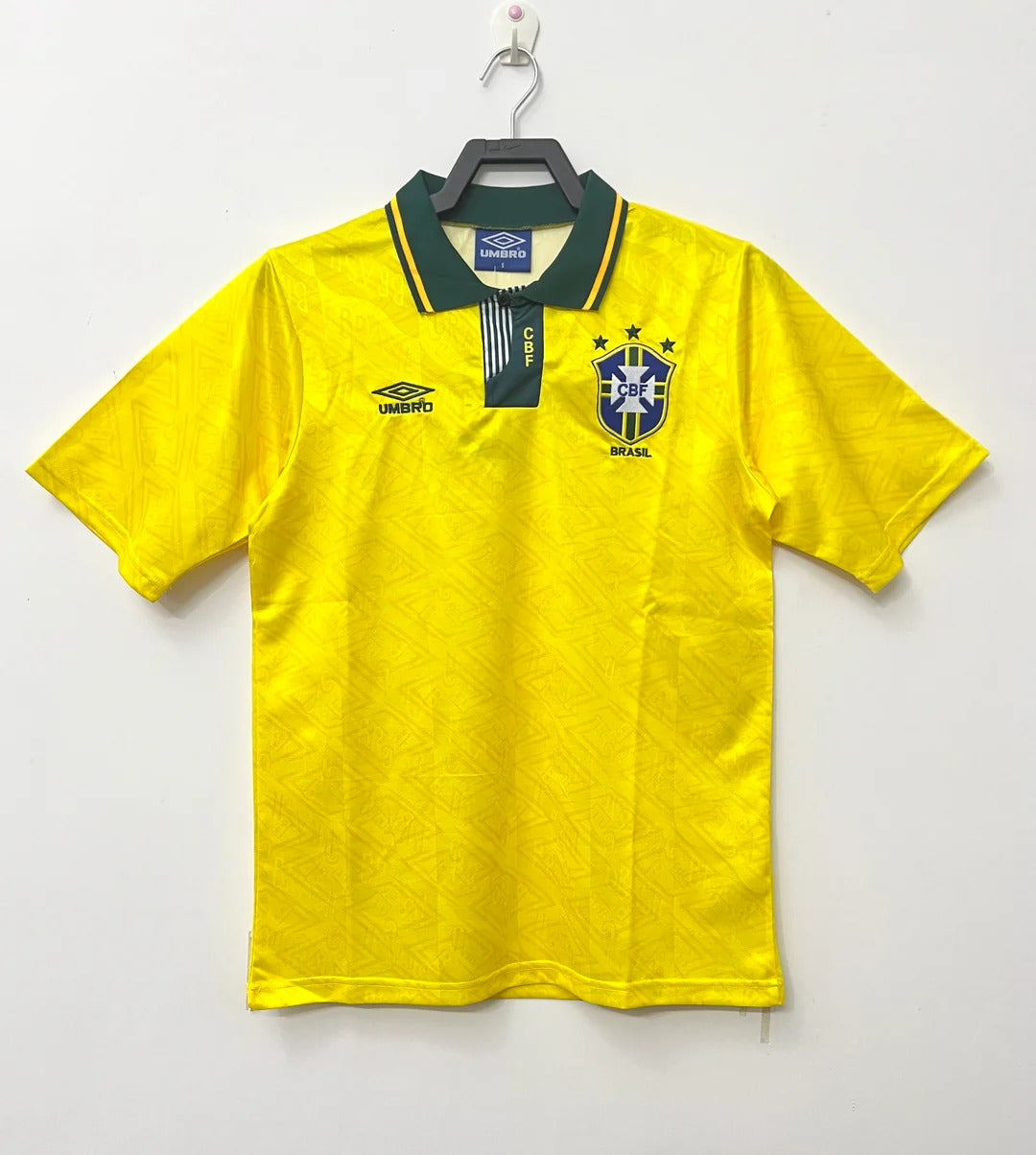 Camisa Retrô Brasil 1991/92 Home