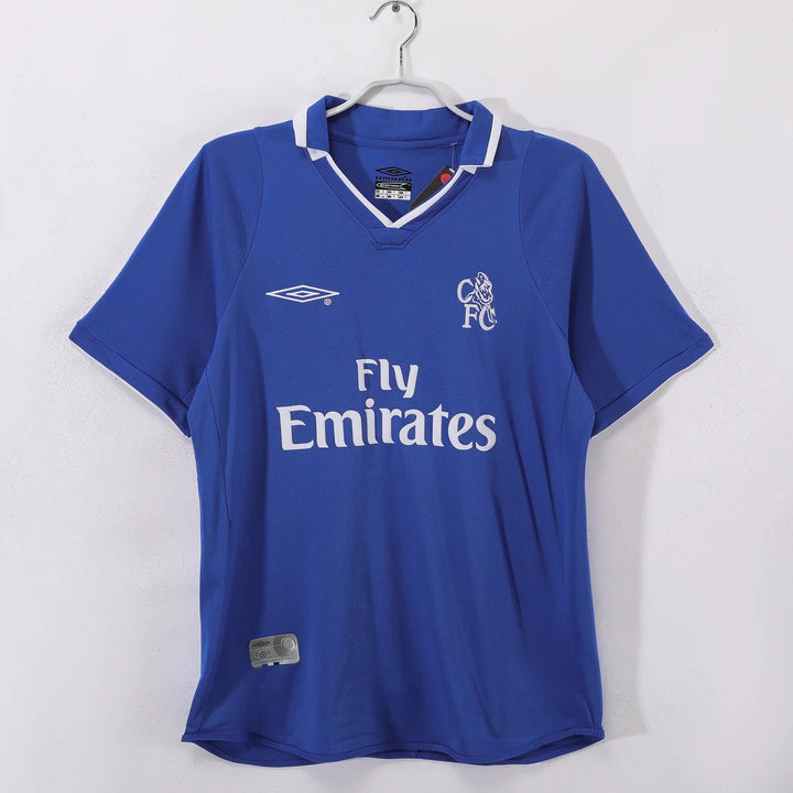 Camisa Retrô Chelsea 2001/02 Home