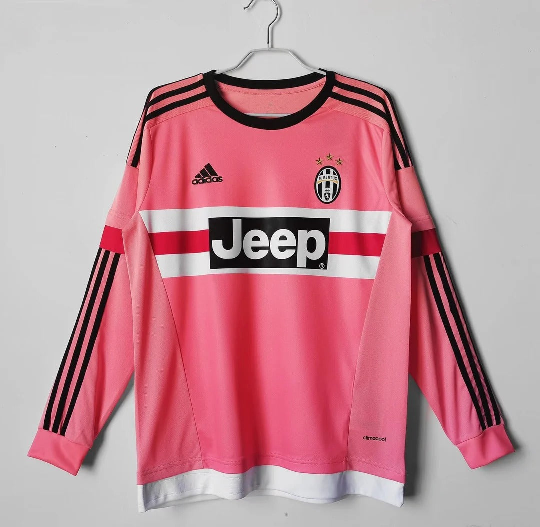 Camisa Retrô Juventus 2015/16 Away - Manga Longa