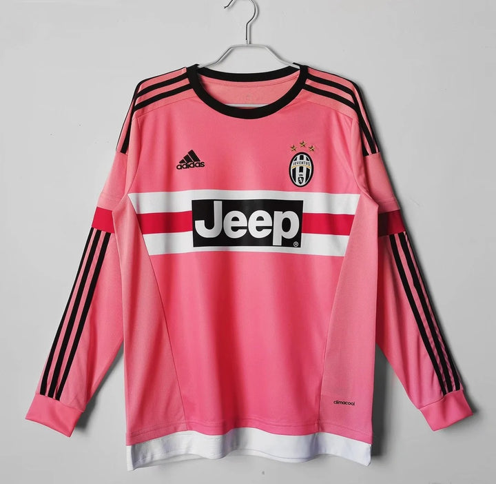 Camisa Retrô Juventus 2015/16 Away - Manga Longa