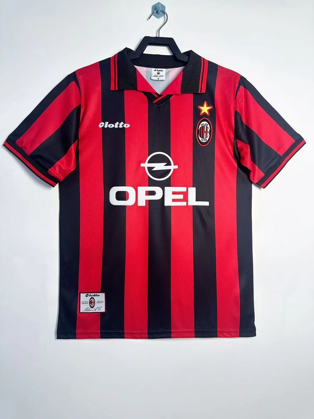 Camisa Retrô Milan 1997/98 Home