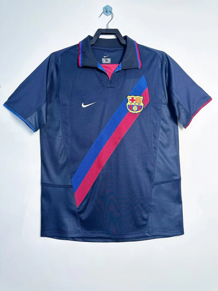 Camisa Retrô Barcelona 2002/03 Away