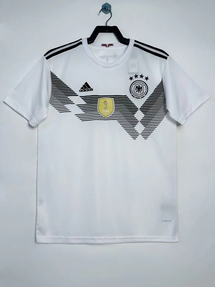 Camisa Retrô Alemanha 2018 Home (+Patches)