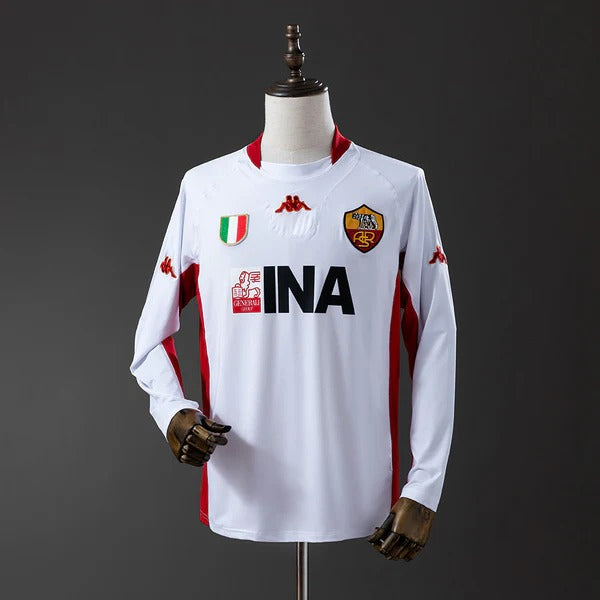 Camisa Retrô Roma 2001/02 - (PRONTA ENTREGA)