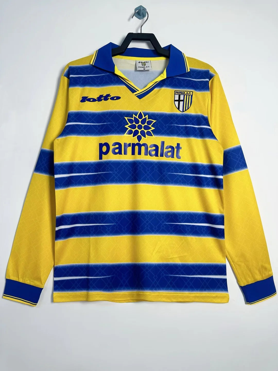 Camisa Retrô Parma 1998/99 Home - Manga Longa