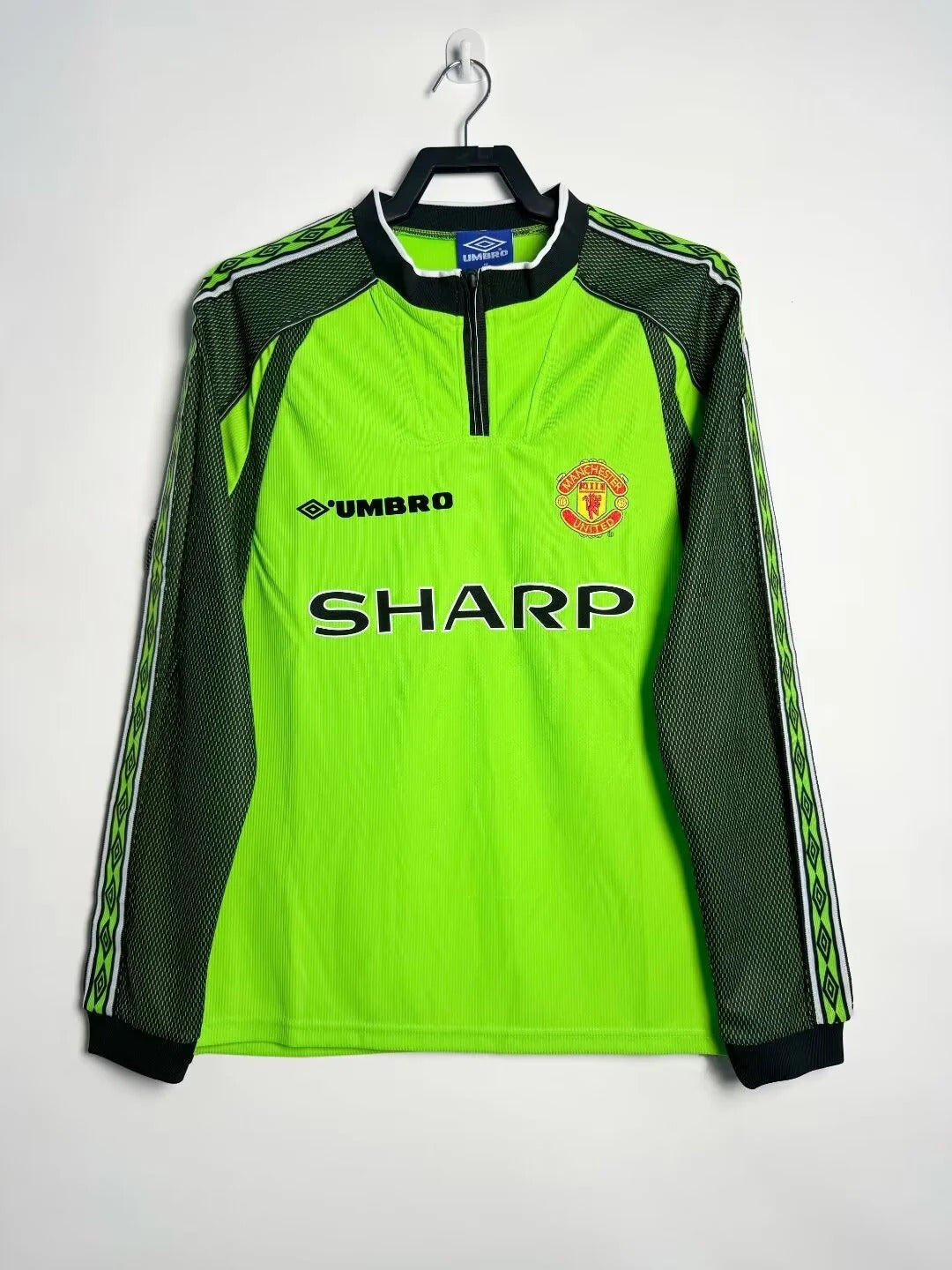 Camisa Retrô Manchester United 1998/99 Goleiro - Manga Longa