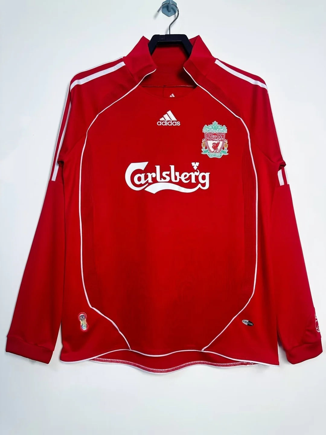 Camisa Retrô Liverpool 2006/08 Home - Manga Longa