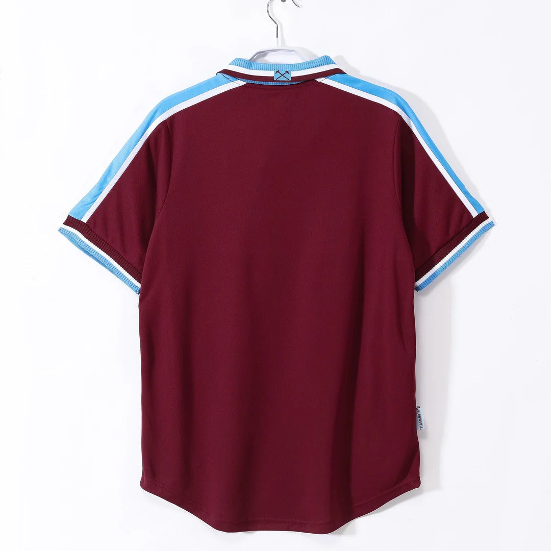 Camisa Retrô West Ham 2000/01 Home