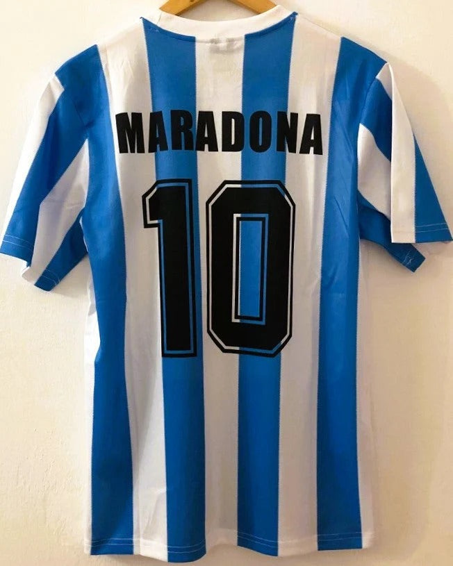 Camisa Retrô Argentina 86/87 Home - MARADONA #10