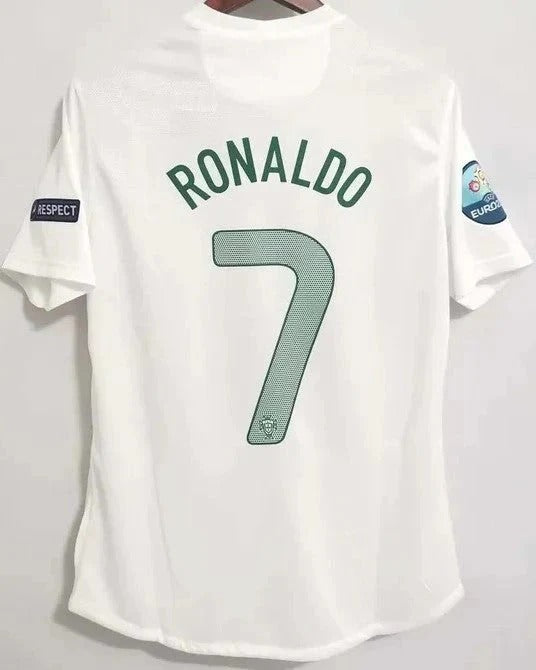 Camisa Retrô Portugal 2012/13 Away - RONALDO #7 (+Patches)
