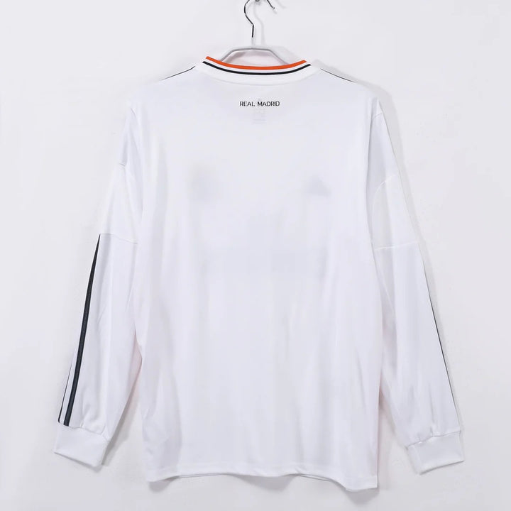 Camisa Retrô Real Madrid 2013/14 Home - Manga Longa