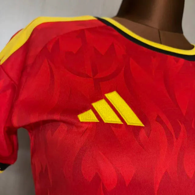 Camisa Bélgica Home 2026 Feminina